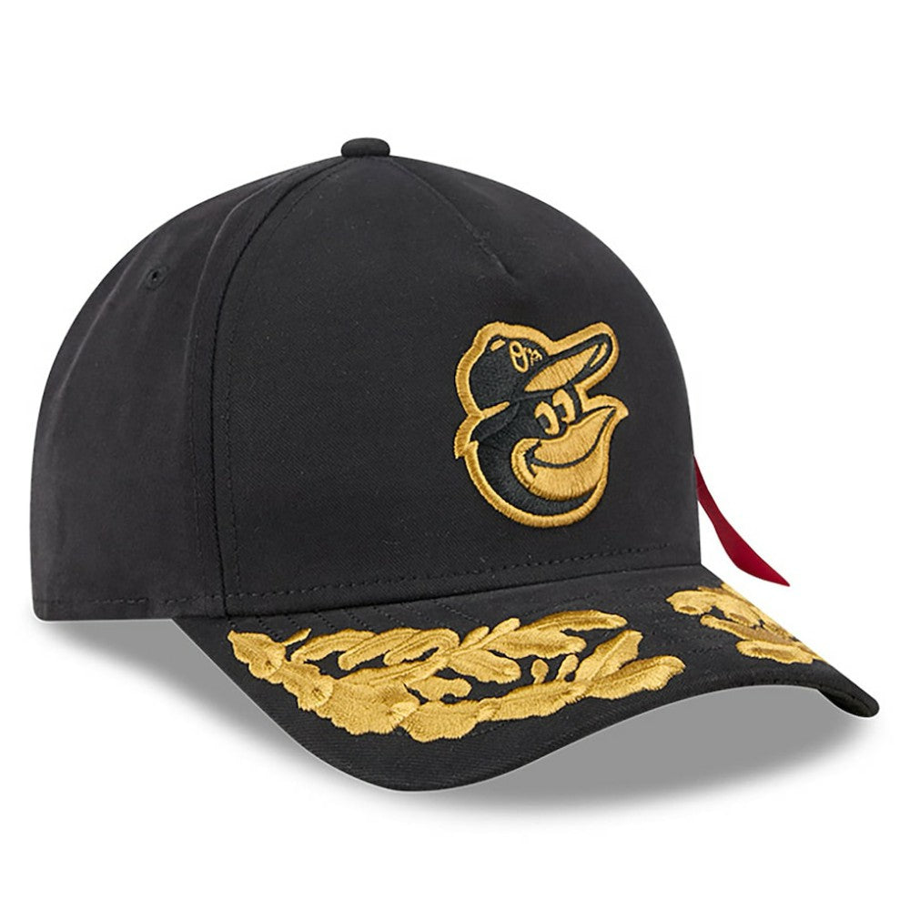 Baltimore Orioles New Era x Alpha Industries A-Frame 9FORTY Adjustable Hat - Black - New Era on Sale