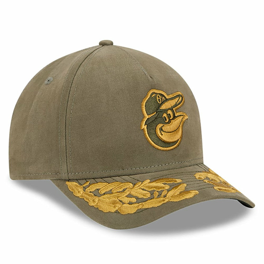 Baltimore Orioles New Era x Alpha Industries A-Frame 9FORTY Adjustable Hat - Olive - New Era Sale