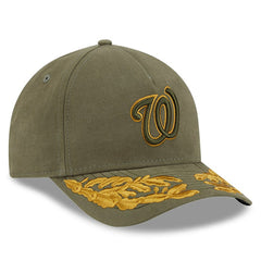 Washington Nationals New Era x Alpha Industries A-Frame 9FORTY Adjustable Hat - Olive - New Era on Sale