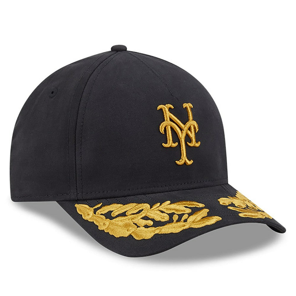 New York Mets New Era x Alpha Industries A-Frame 9FORTY Adjustable Hat - Black - New Era Discount