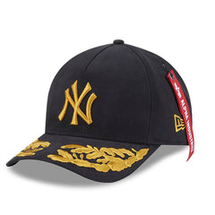 New York Yankees New Era x Alpha Industries A-Frame 9FORTY Adjustable Hat - Black - New Era Online