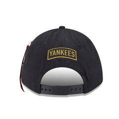 New York Yankees New Era x Alpha Industries A-Frame 9FORTY Adjustable Hat - Black - New Era Online
