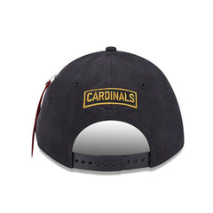 St. Louis Cardinals New Era x Alpha Industries A-Frame 9FORTY Adjustable Hat - Black - New Era on Sale