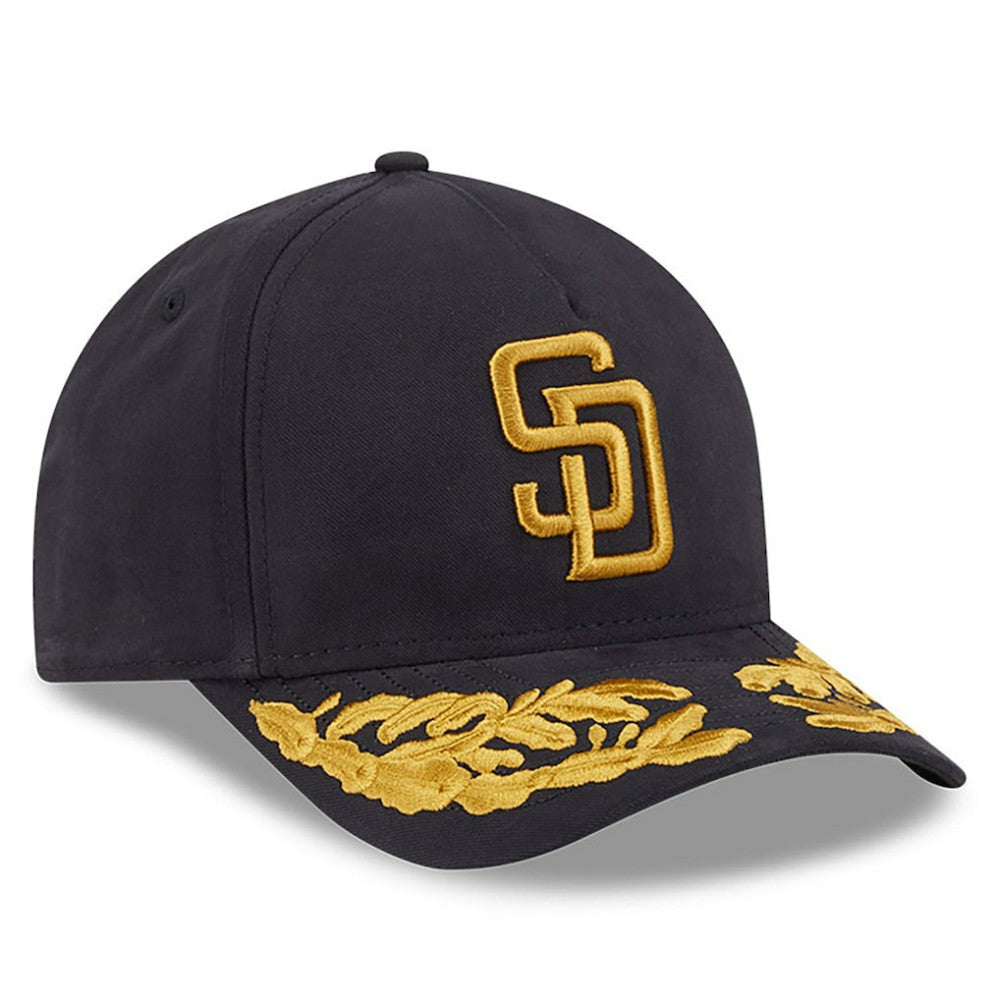 San Diego Padres New Era x Alpha Industries A-Frame 9FORTY Adjustable Hat - Black - New Era Discount