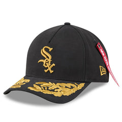 Chicago White Sox New Era x Alpha Industries A-Frame 9FORTY Adjustable Hat - Black - New Era Discount