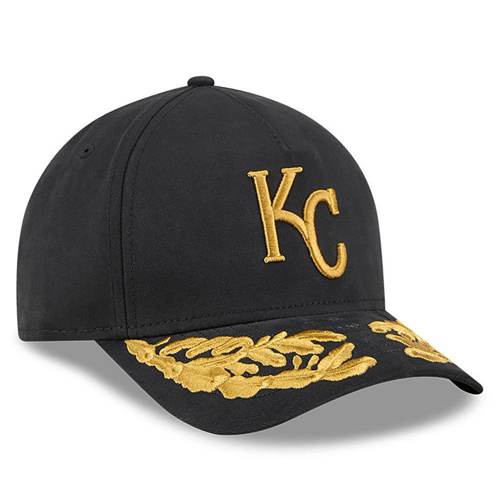 Kansas City Royals New Era x Alpha Industries A-Frame 9FORTY Adjustable Hat - Black - New Era Discount
