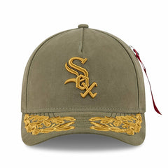 Chicago White Sox New Era x Alpha Industries A-Frame 9FORTY Adjustable Hat - Olive - New Era Sale