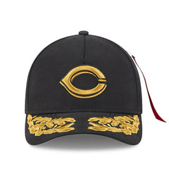 Cincinnati Reds New Era x Alpha Industries A-Frame 9FORTY Adjustable Hat - Black - New Era on Sale