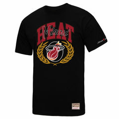 Miami Heat NBA x Michelob Ultra Rewind II T-Shirt Black | Mitchell & Ness Lifestyle