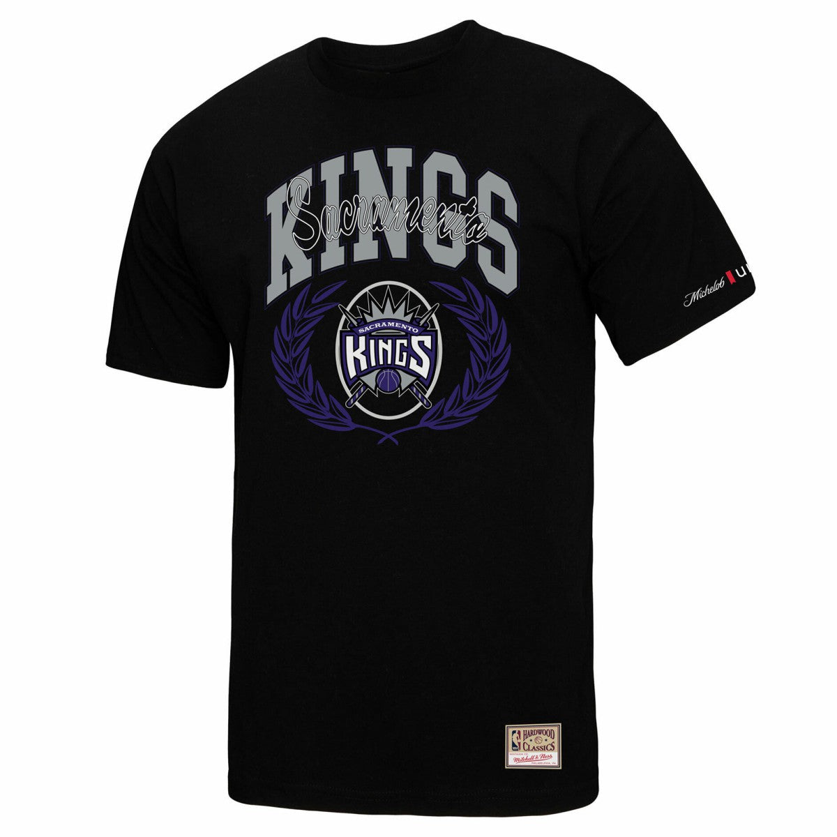 Sacramento Kings NBA x Michelob Ultra Rewind II T-Shirt Black | Mitchell & Ness online