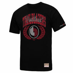 Portland Trail Blazers NBA x Michelob Ultra Rewind II T-Shirt Black | Mitchell & Ness Lifestyle