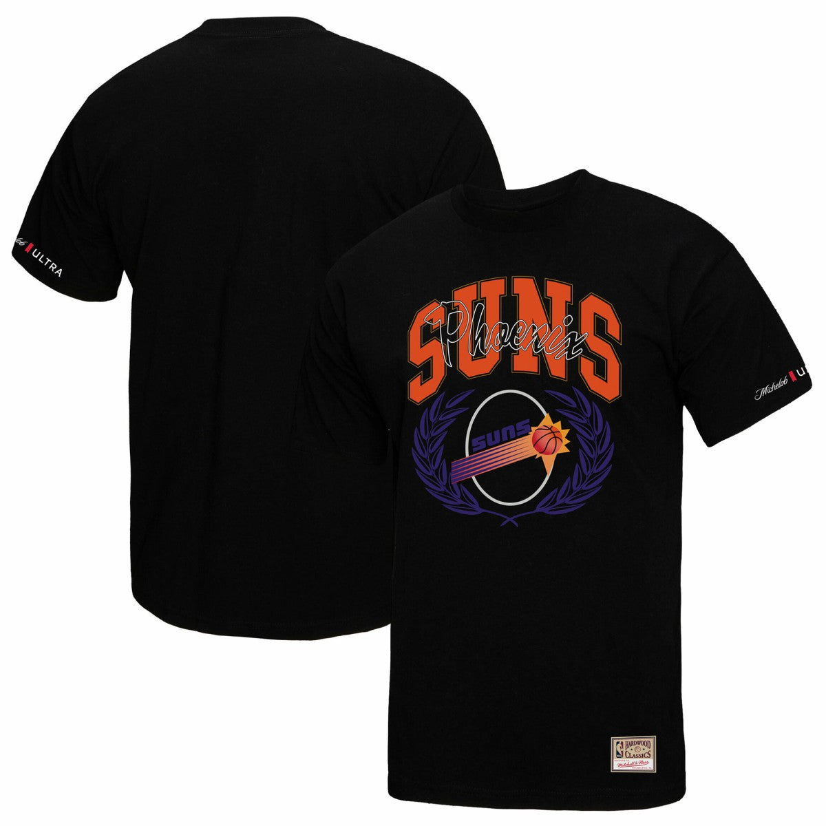 Phoenix Suns NBA x Michelob Ultra Rewind II T-Shirt Black | Mitchell & Ness US