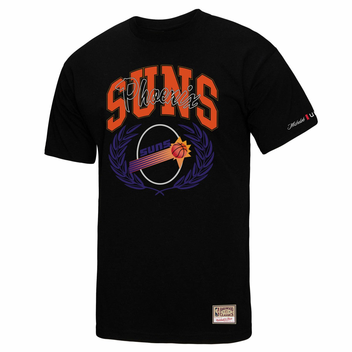 Phoenix Suns NBA x Michelob Ultra Rewind II T-Shirt Black | Mitchell & Ness US
