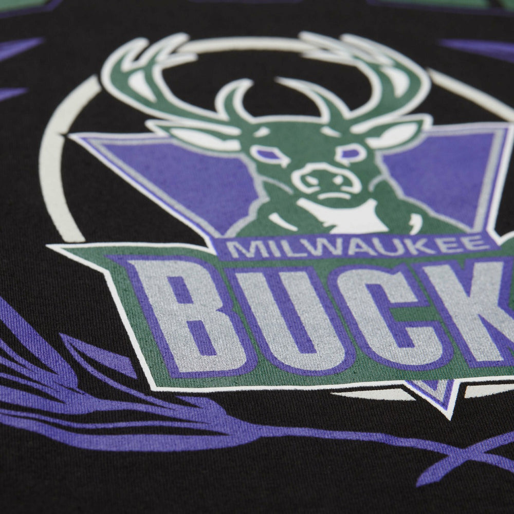 Milwaukee Bucks NBA x Michelob Ultra Rewind II T-Shirt Black | Mitchell & Ness for sale
