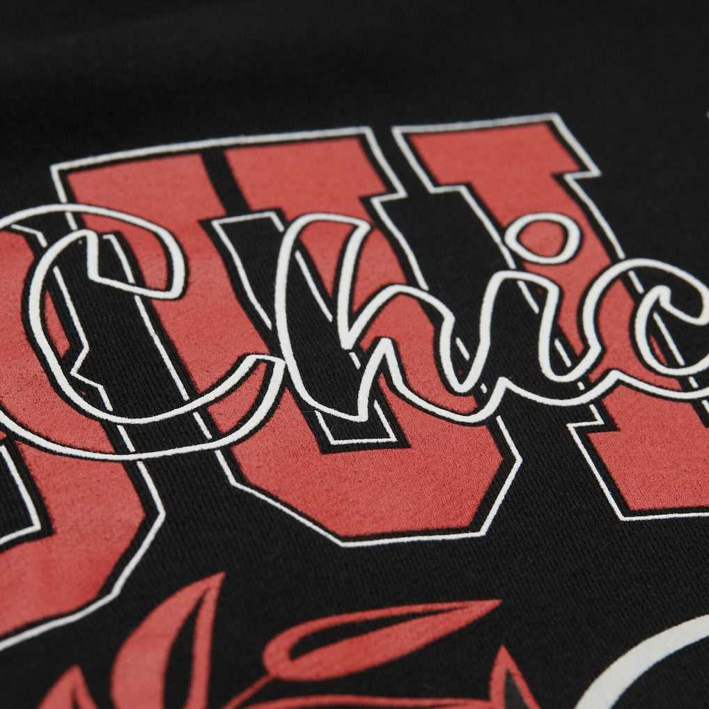 Chicago Bulls NBA x Michelob Ultra Swish & Sip Pullover Hoodie Black | Mitchell & Ness Near Me