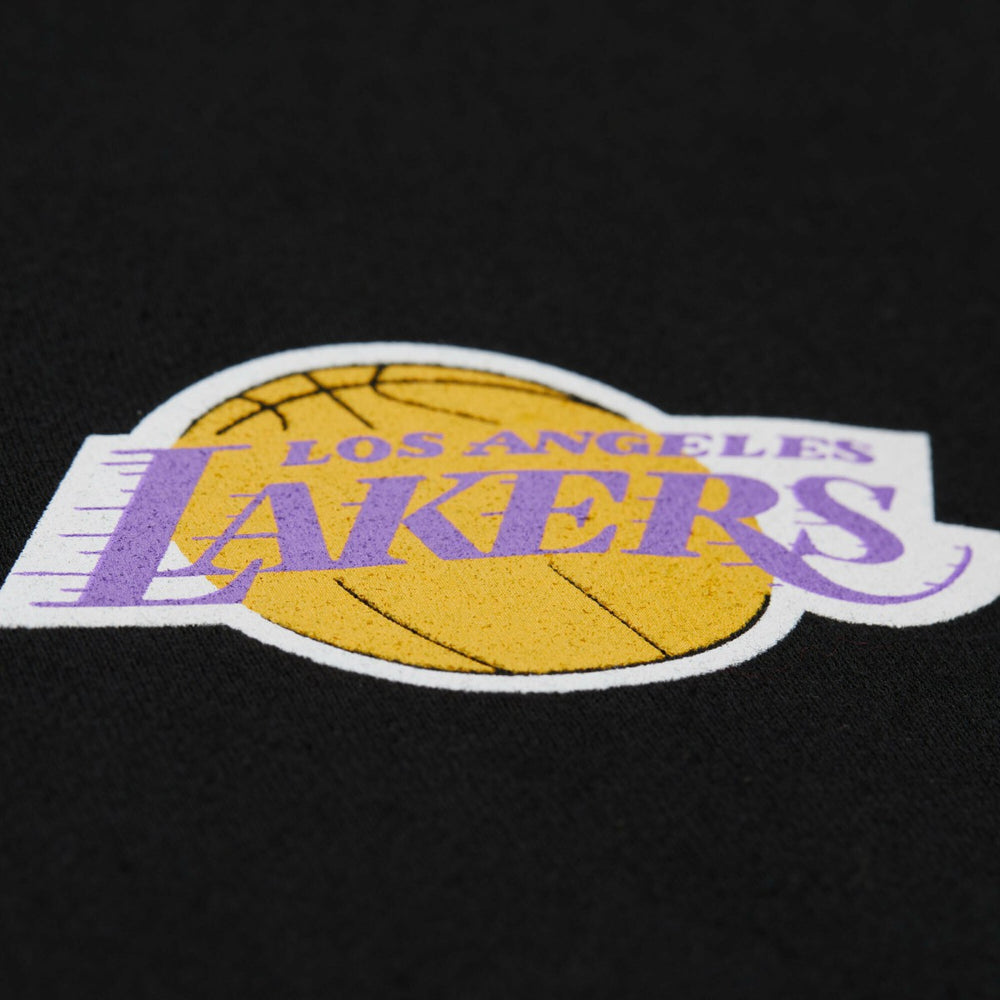 Los Angeles Lakers NBA x Michelob Ultra Swish & Sip Pullover Hoodie Black | Mitchell & Ness Lifestyle