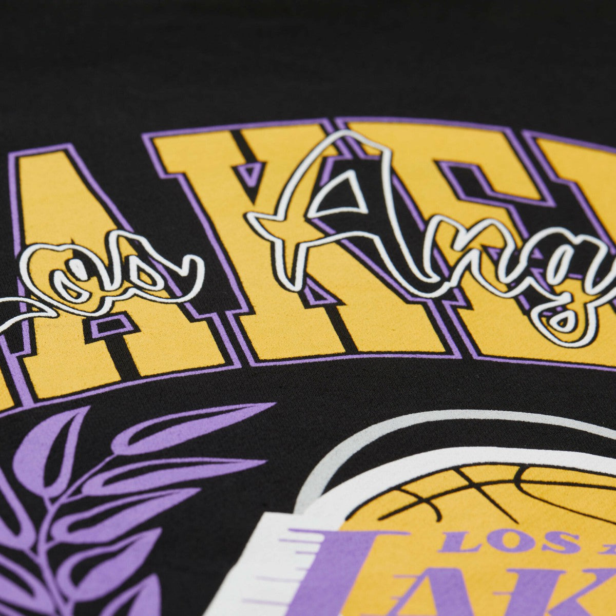 Los Angeles Lakers NBA x Michelob Ultra Swish & Sip Pullover Hoodie Black | Mitchell & Ness Lifestyle