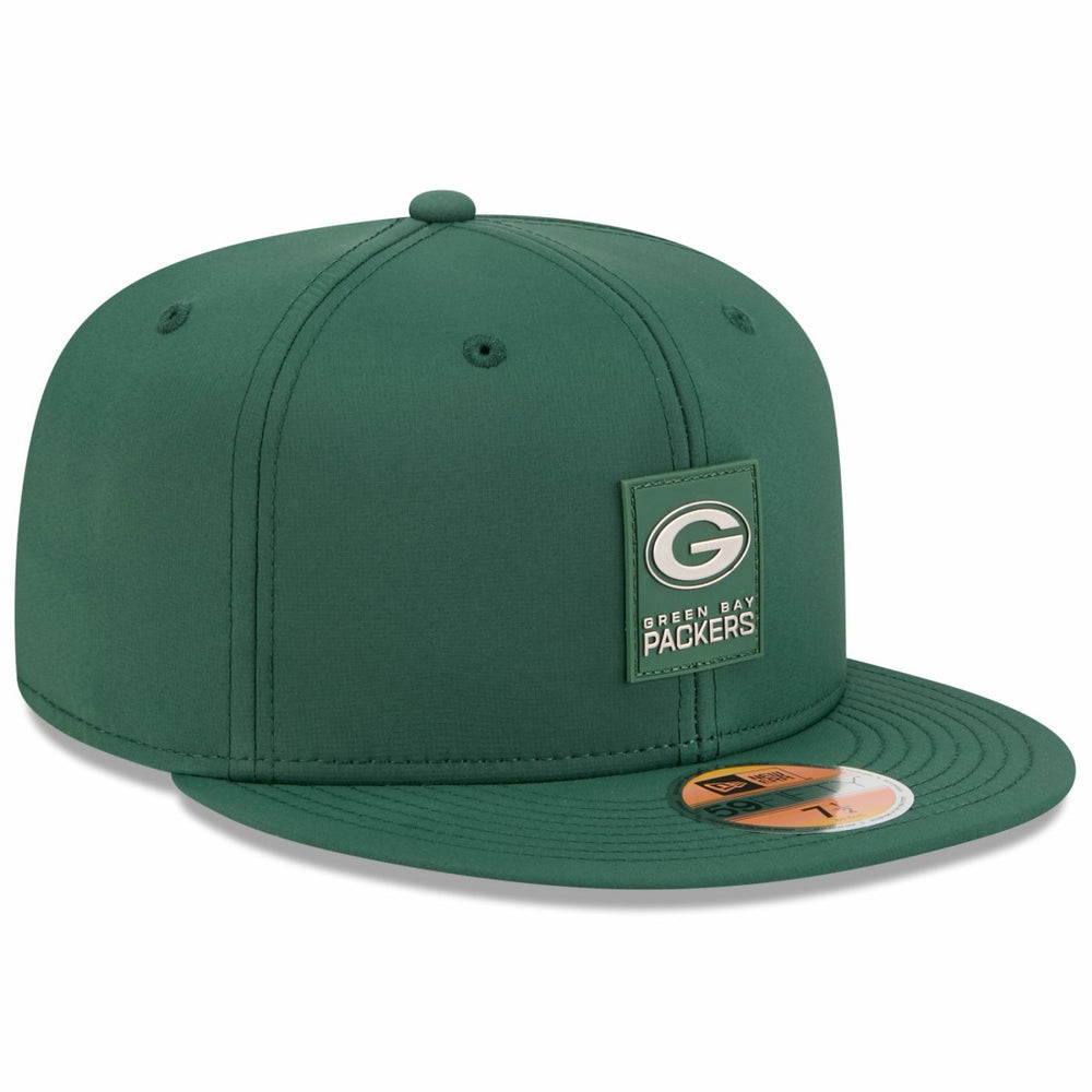 Green Bay Packers New Era 2025 Sideline 59FIFTY Fitted Hat Green