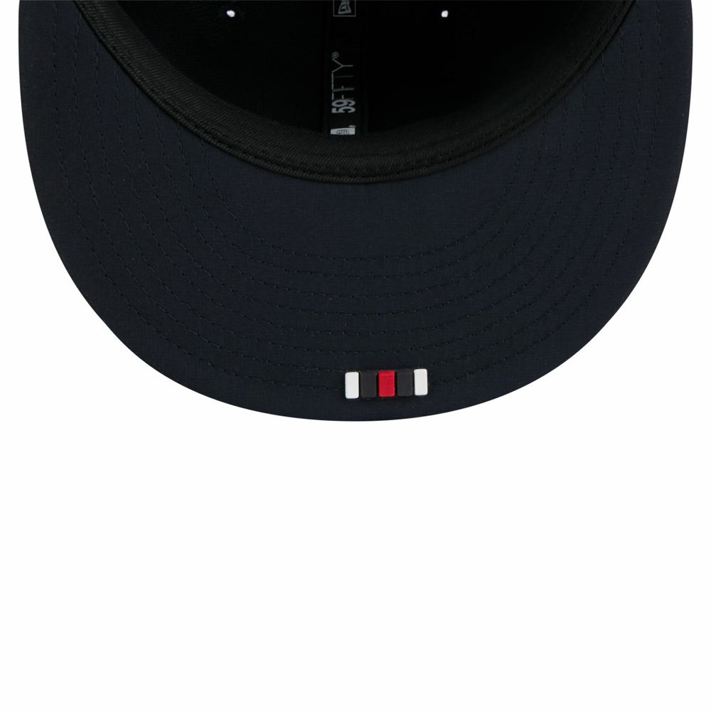 Houston Texans New Era 2025 Sideline H-Town 59FIFTY Fitted Hat Navy