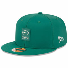New York Jets New Era 2025 Sideline 59FIFTY Fitted Hat Green