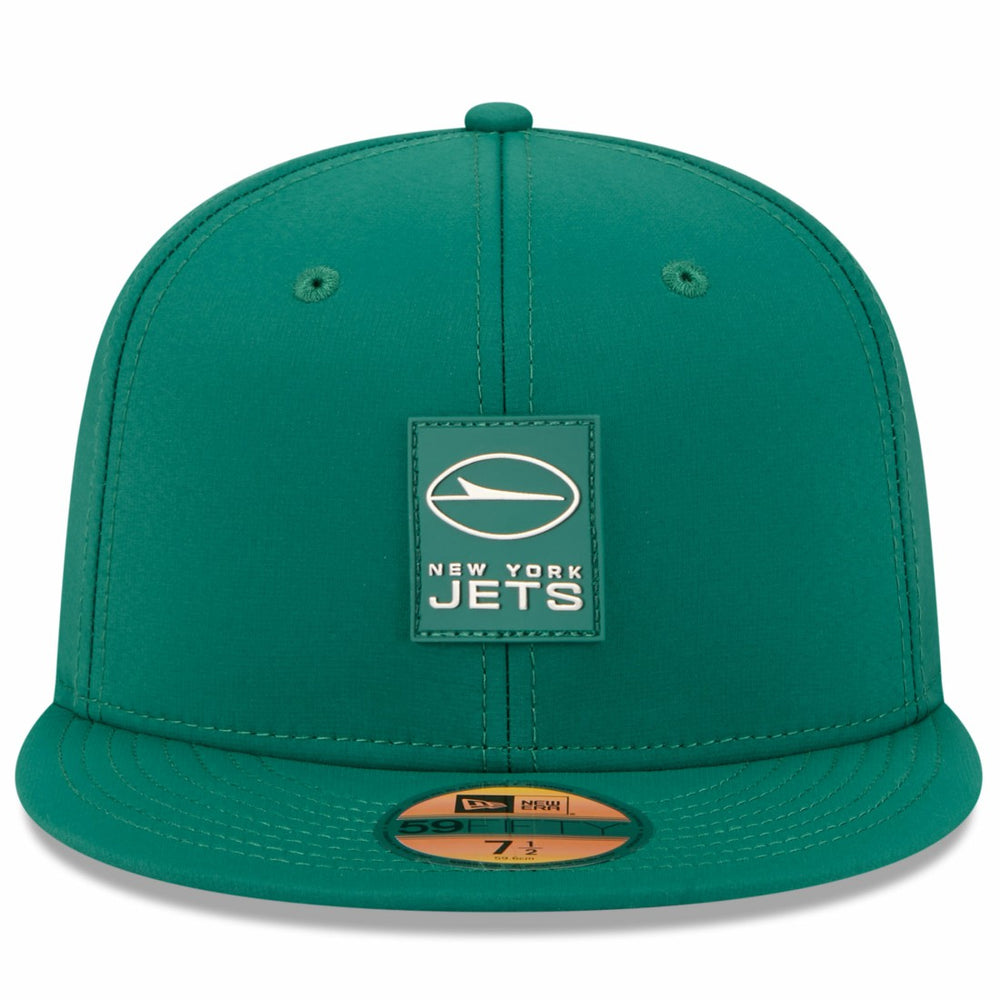 New York Jets New Era 2025 Sideline 59FIFTY Fitted Hat Green