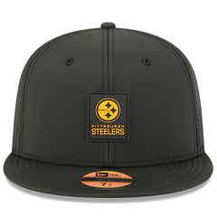 Pittsburgh Steelers New Era 2025 Sideline 59FIFTY Fitted Hat Black
