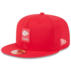 Kansas City Chiefs New Era 2025 Sideline 59FIFTY Fitted Hat Red