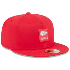Kansas City Chiefs New Era 2025 Sideline 59FIFTY Fitted Hat Red