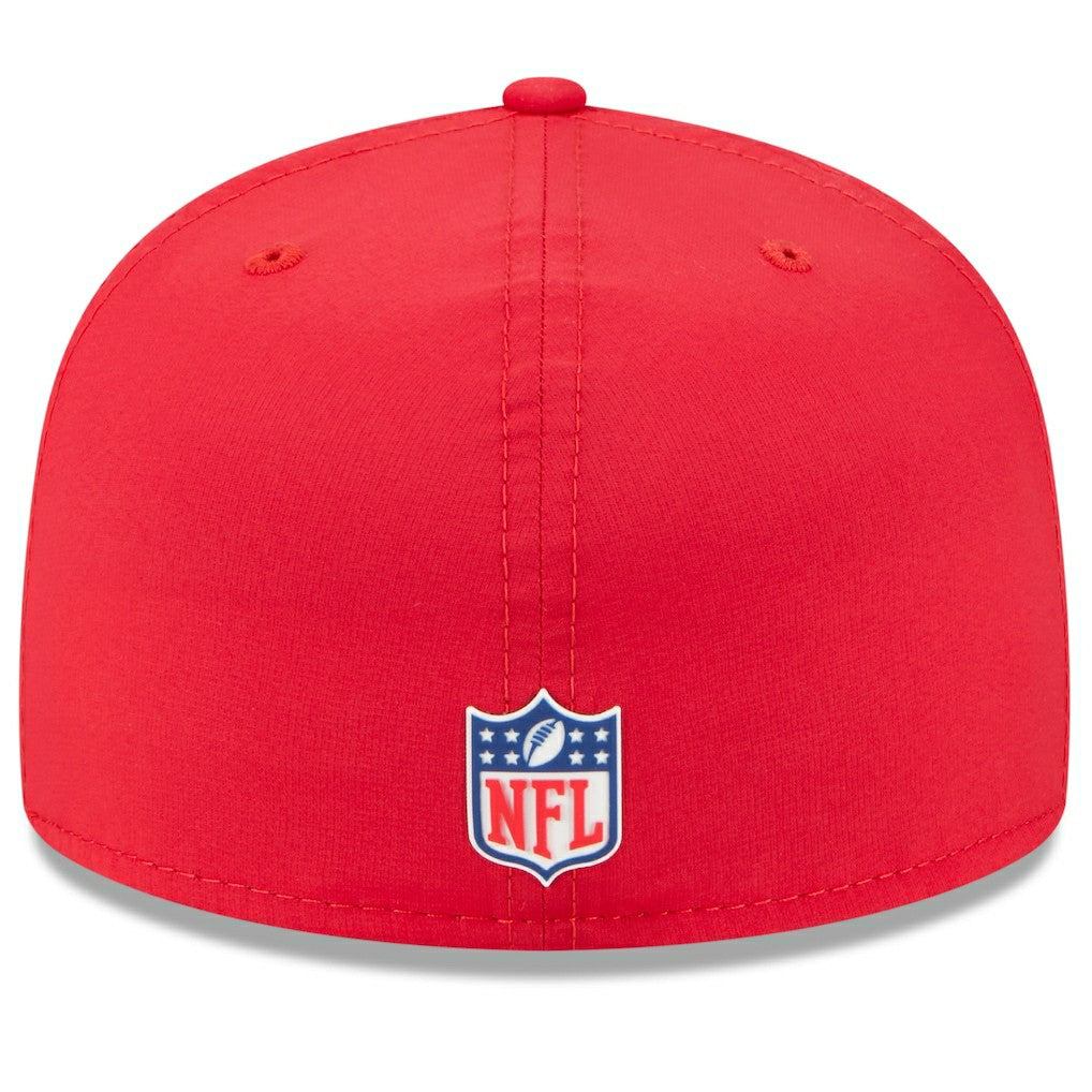 Kansas City Chiefs New Era 2025 Sideline 59FIFTY Fitted Hat Red