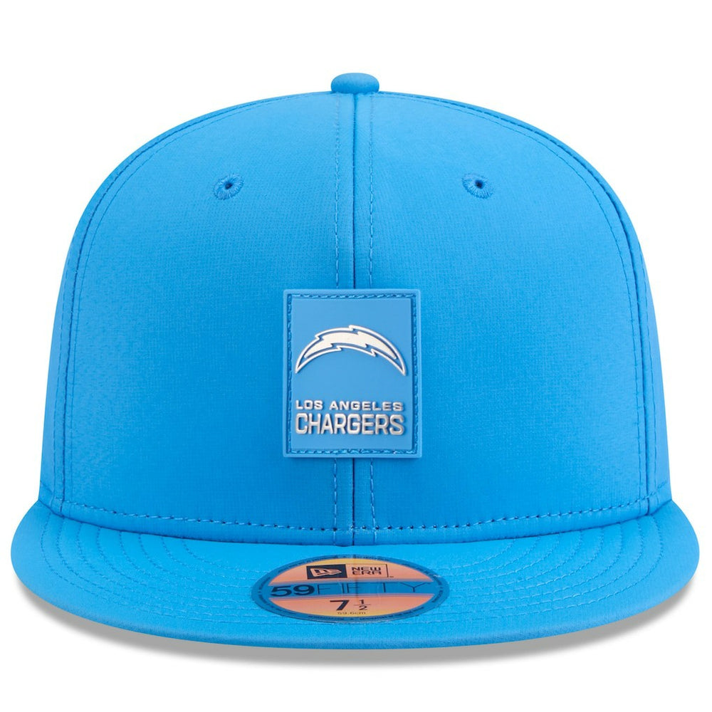 Los Angeles Chargers New Era 2025 Sideline 59FIFTY Fitted Hat Powder Blue