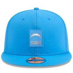 Los Angeles Chargers New Era 2025 Sideline 59FIFTY Fitted Hat Powder Blue
