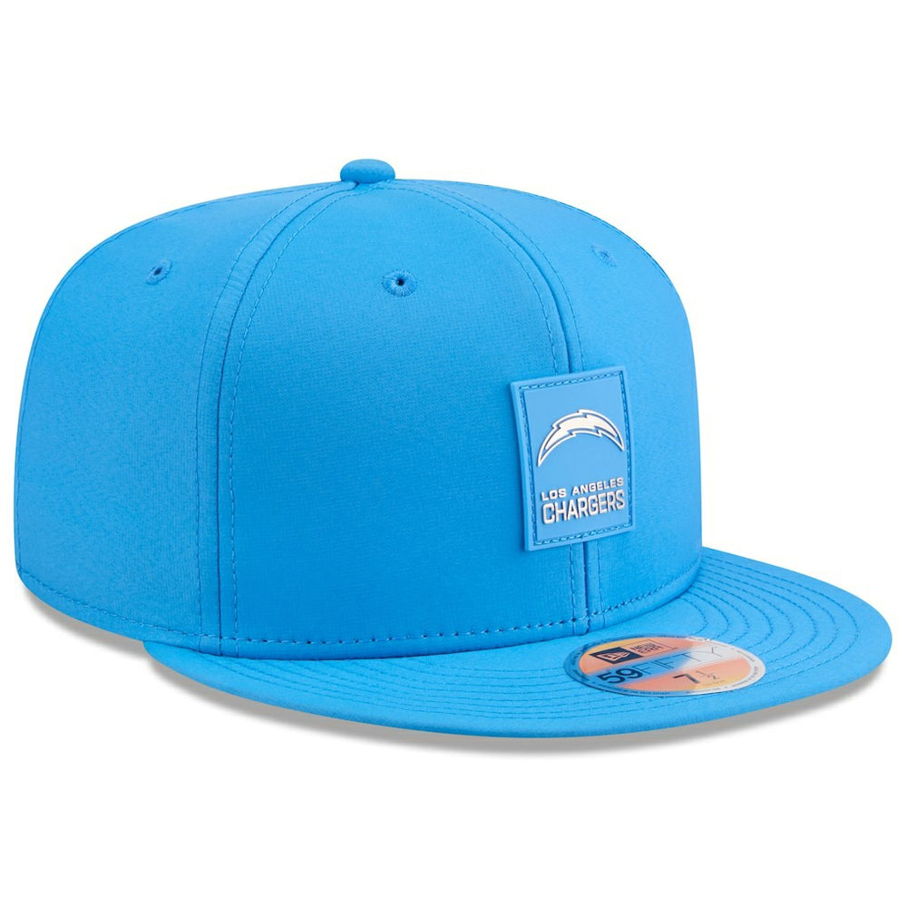 Los Angeles Chargers New Era 2025 Sideline 59FIFTY Fitted Hat Powder Blue