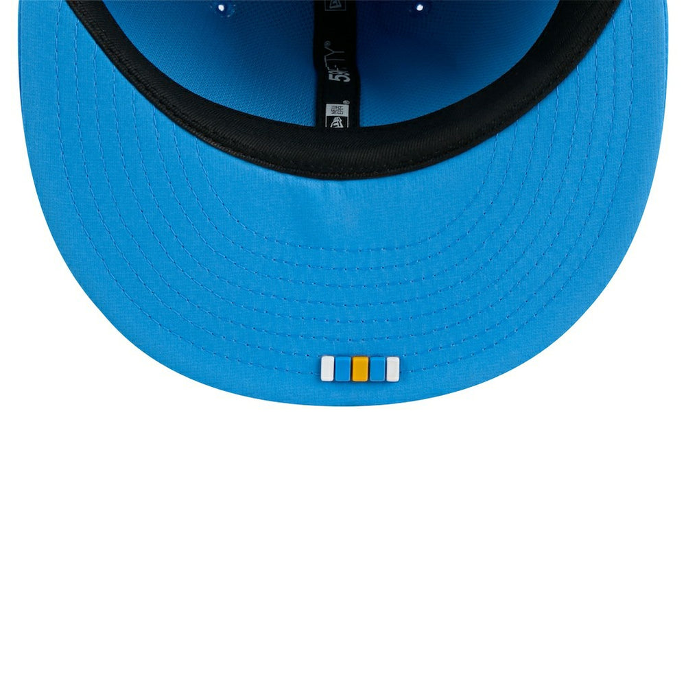 Los Angeles Chargers New Era 2025 Sideline 59FIFTY Fitted Hat Powder Blue