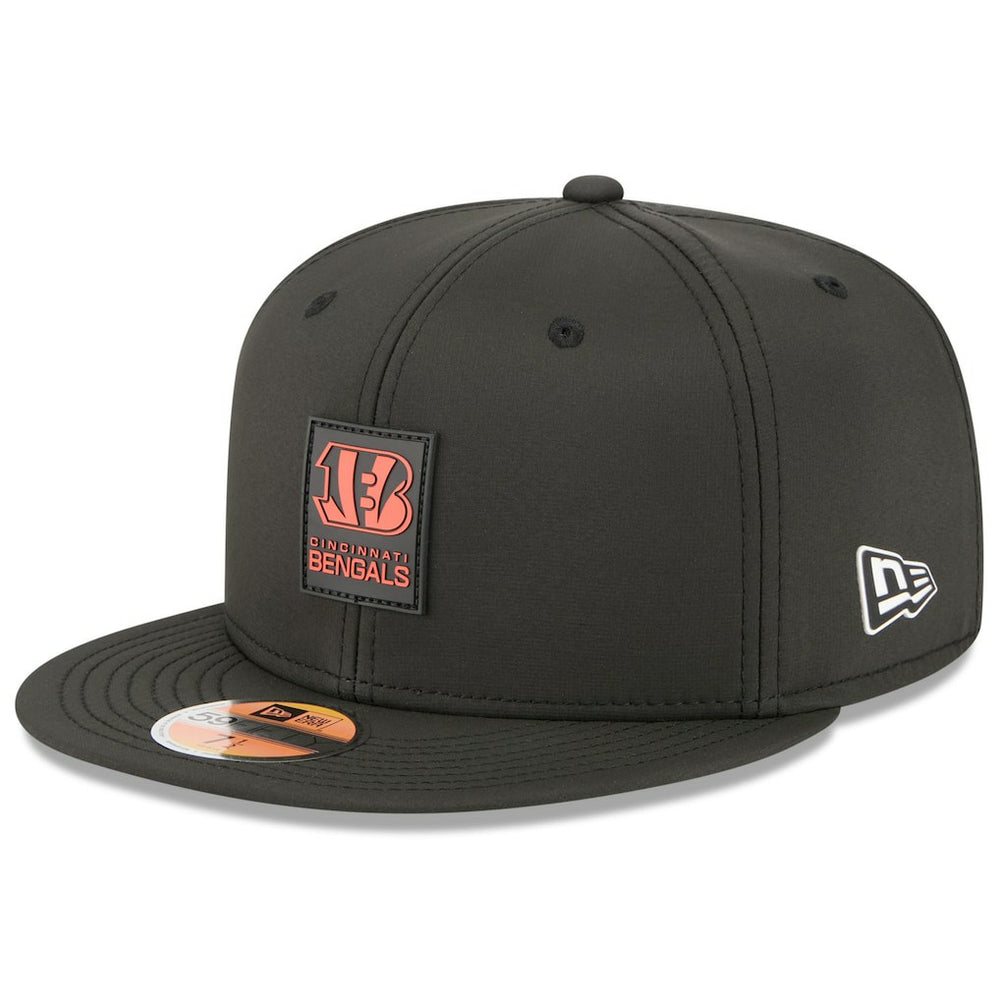 Cincinnati Bengals New Era 2025 Sideline 59FIFTY Fitted Hat Black