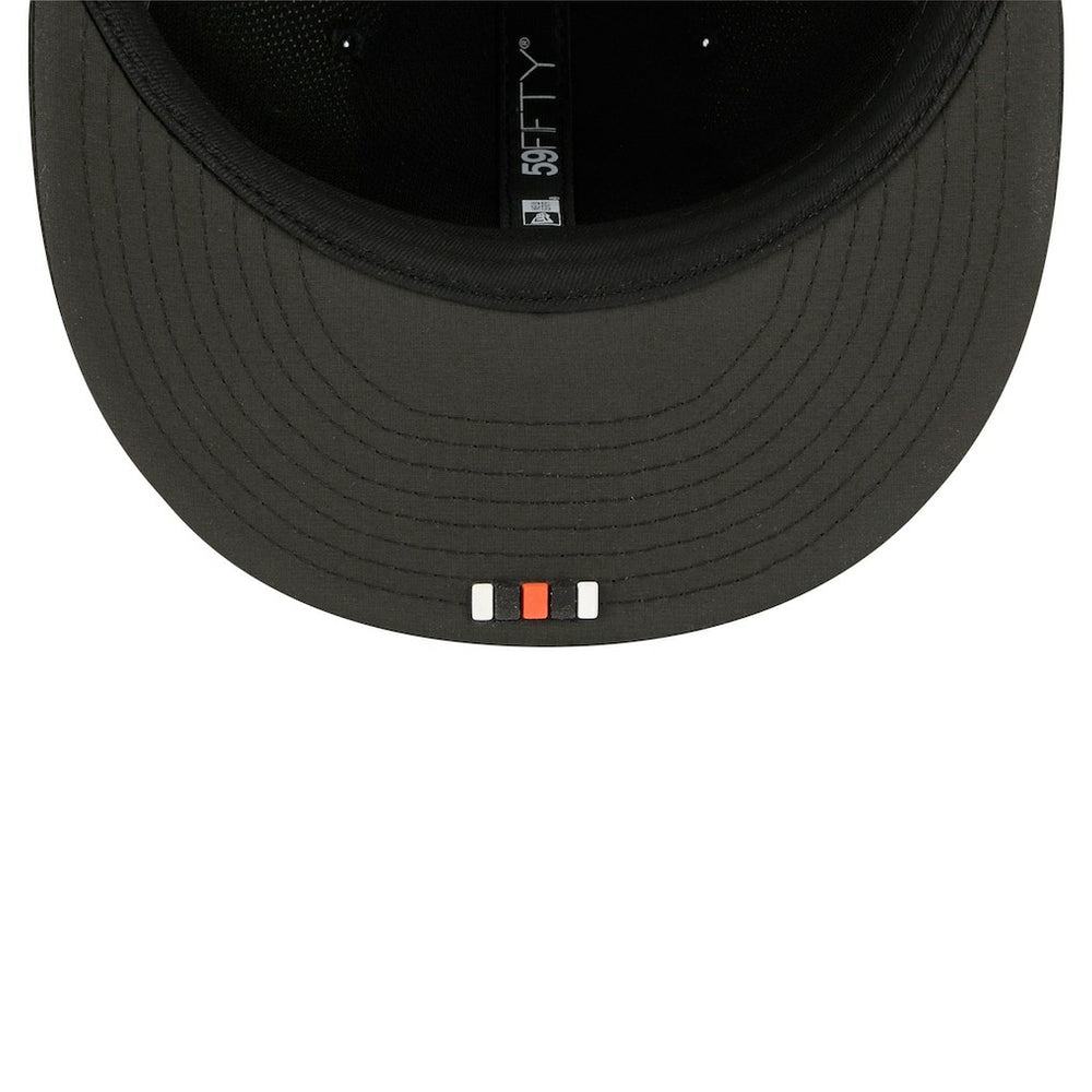 Cincinnati Bengals New Era 2025 Sideline 59FIFTY Fitted Hat Black