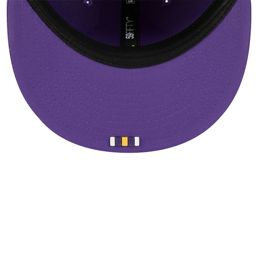 Minnesota Vikings New Era 2025 Sideline 59FIFTY Fitted Hat Purple