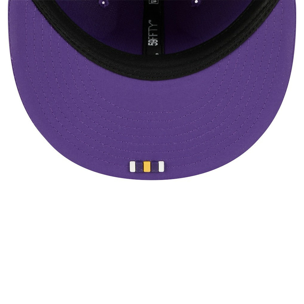 Minnesota Vikings New Era 2025 Sideline 59FIFTY Fitted Hat Purple