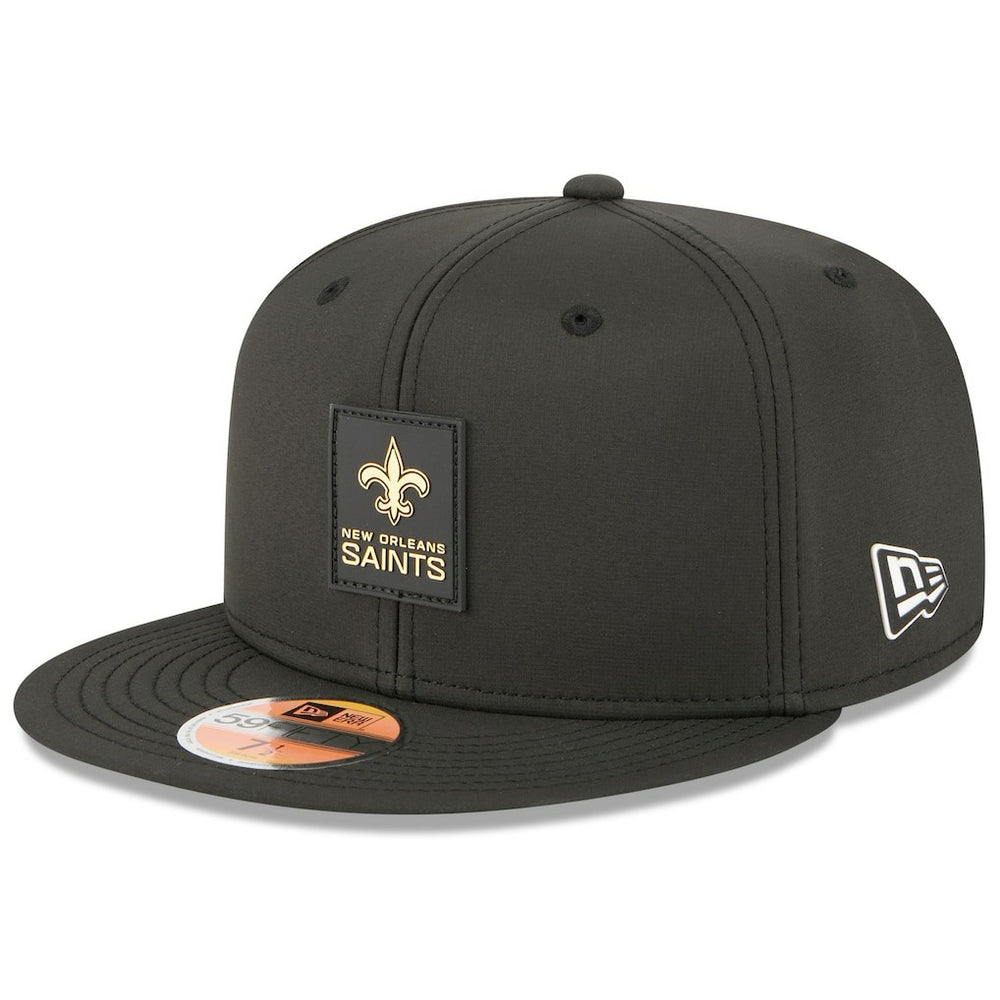 New Orleans Saints New Era 2025 Sideline 59FIFTY Fitted Hat Black