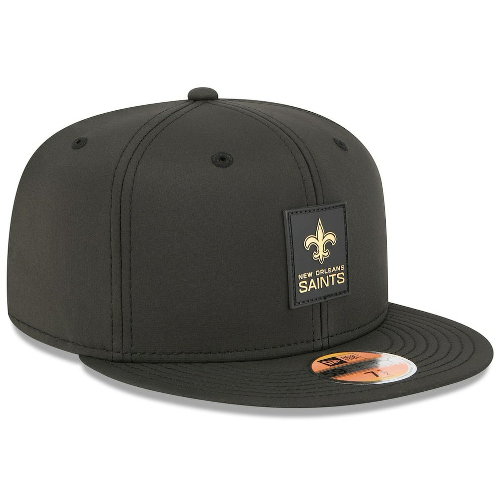 New Orleans Saints New Era 2025 Sideline 59FIFTY Fitted Hat Black