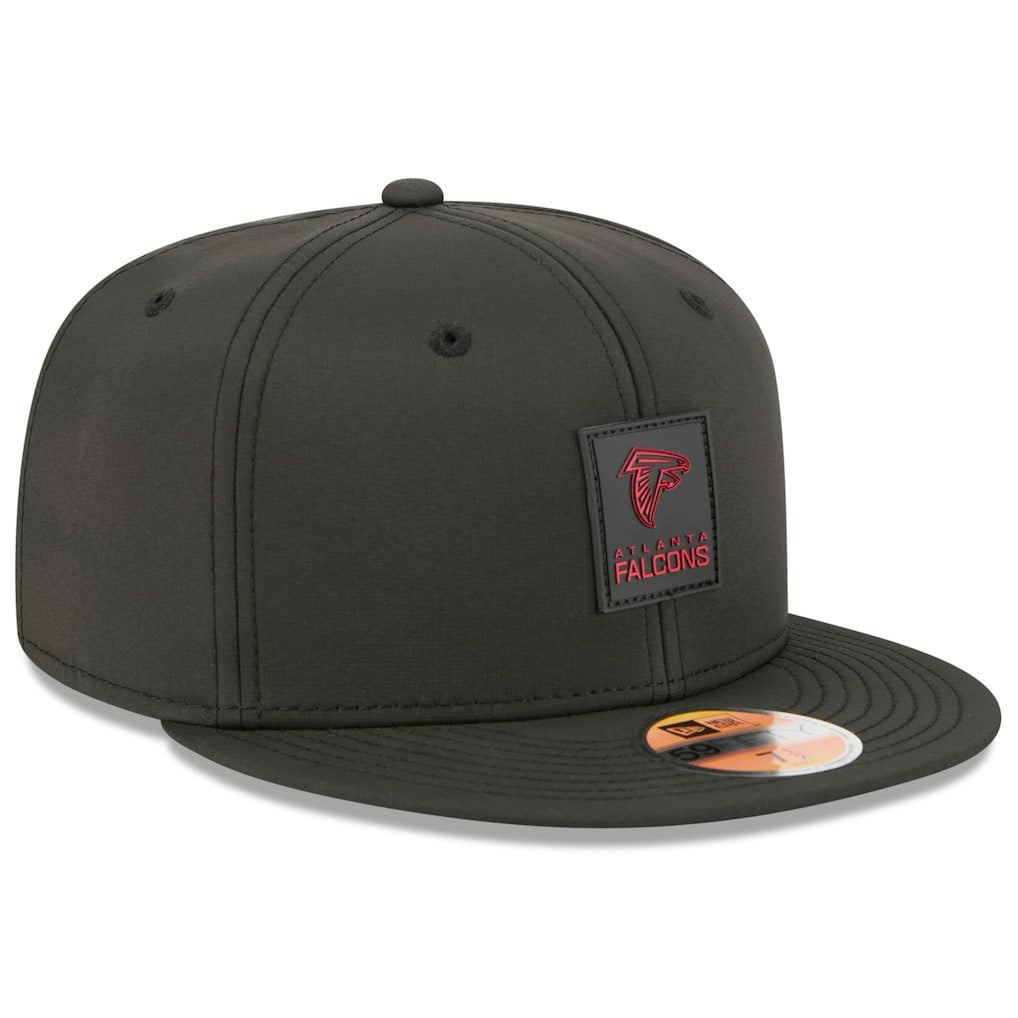 Atlanta Falcons New Era 2025 Sideline 59FIFTY Fitted Hat Black