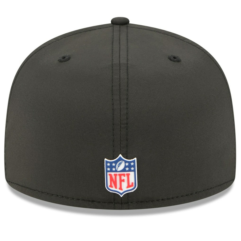 Atlanta Falcons New Era 2025 Sideline 59FIFTY Fitted Hat Black