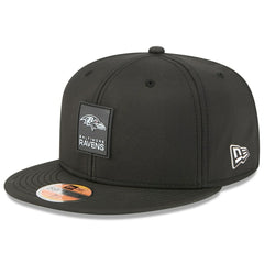 Baltimore Ravens New Era 2025 Sideline 59FIFTY Fitted Hat Black