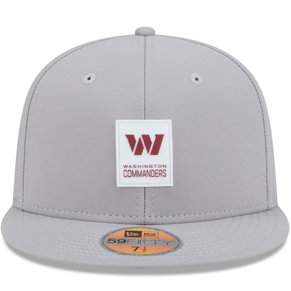 Washington Commanders New Era 2025 Sideline 59FIFTY Fitted Hat Gray