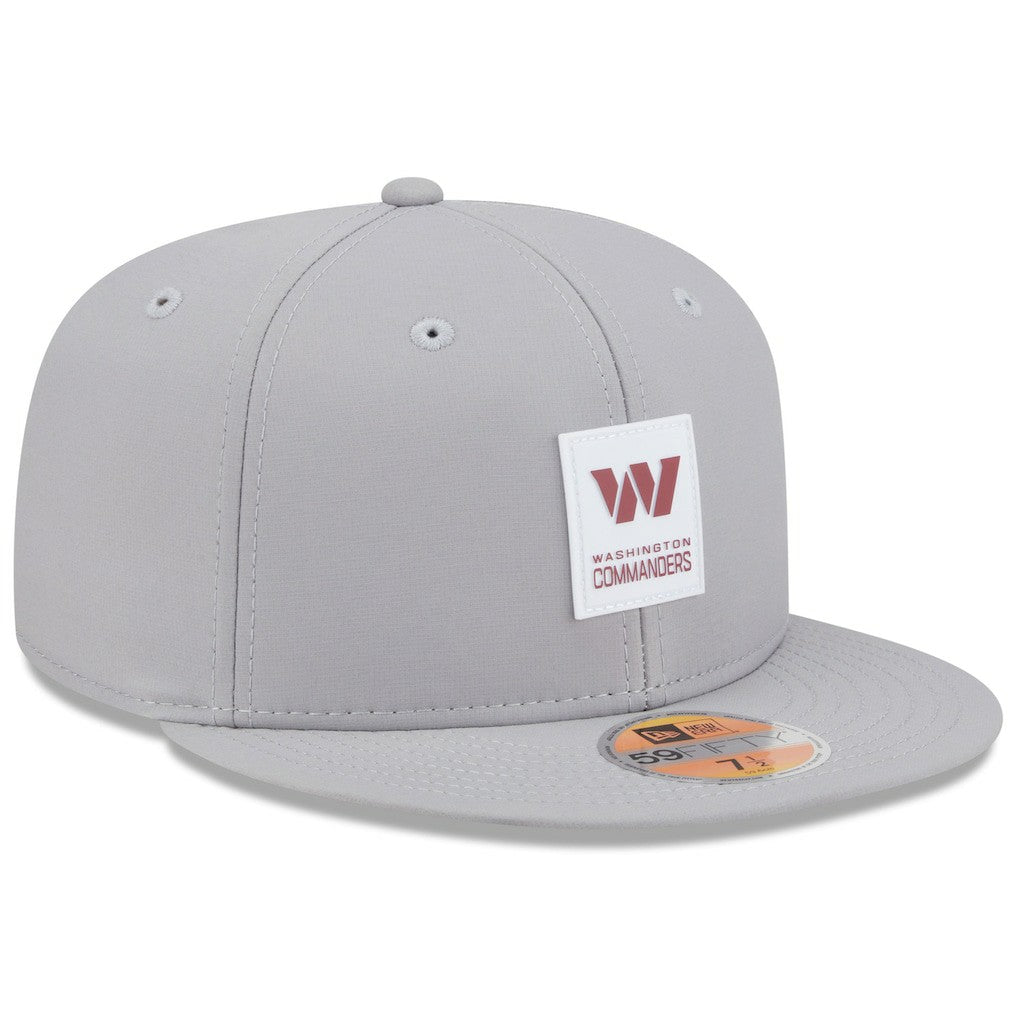 Washington Commanders New Era 2025 Sideline 59FIFTY Fitted Hat Gray