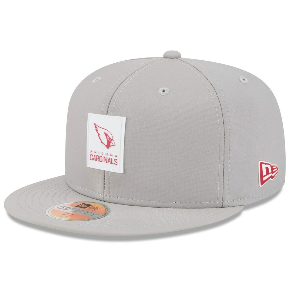Arizona Cardinals New Era 2025 Sideline 59FIFTY Fitted Hat Gray