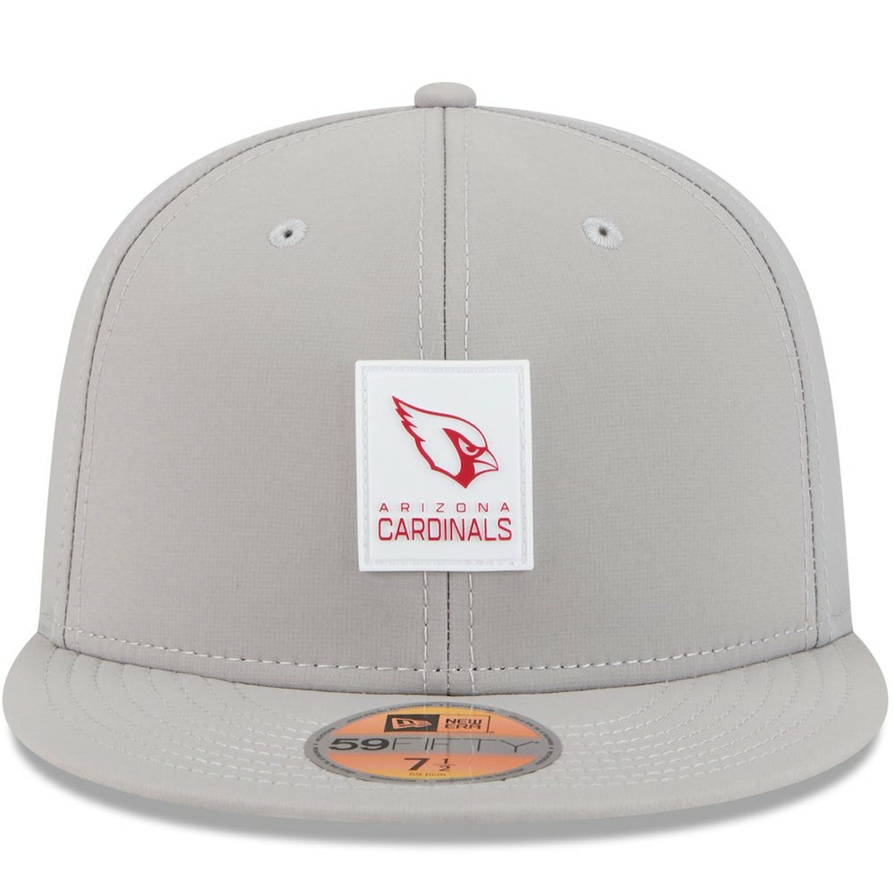Arizona Cardinals New Era 2025 Sideline 59FIFTY Fitted Hat Gray