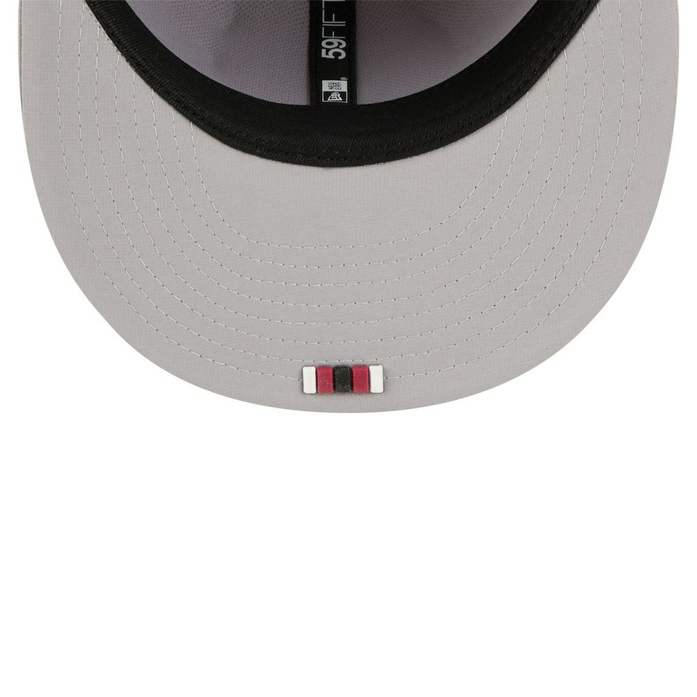 Arizona Cardinals New Era 2025 Sideline 59FIFTY Fitted Hat Gray