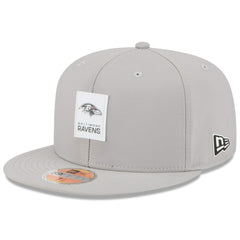 Baltimore Ravens New Era 2025 Sideline 59FIFTY Fitted Hat Gray