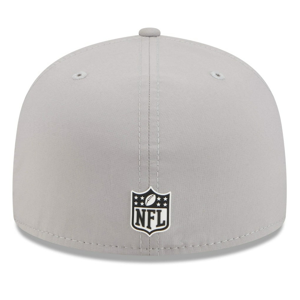 Baltimore Ravens New Era 2025 Sideline 59FIFTY Fitted Hat Gray