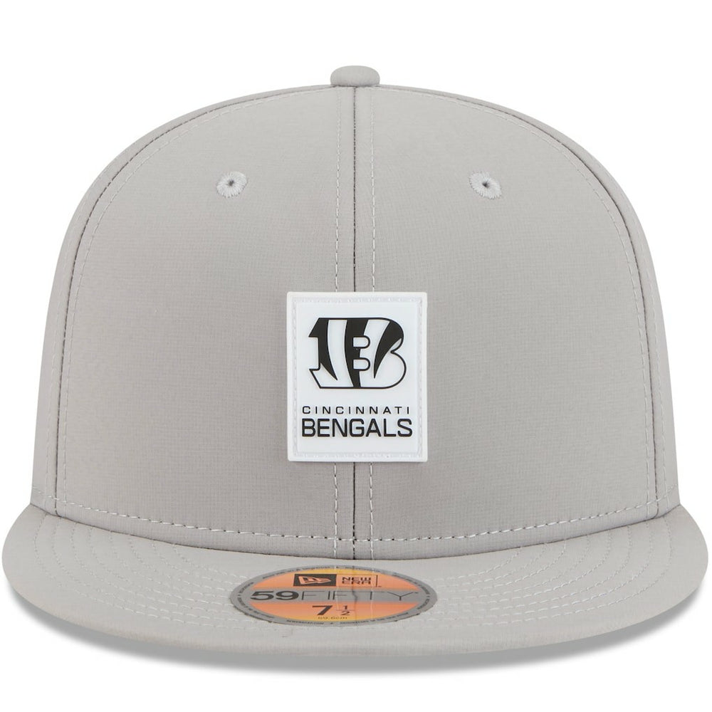 Cincinnati Bengals New Era 2025 Sideline 59FIFTY Fitted Hat Gray